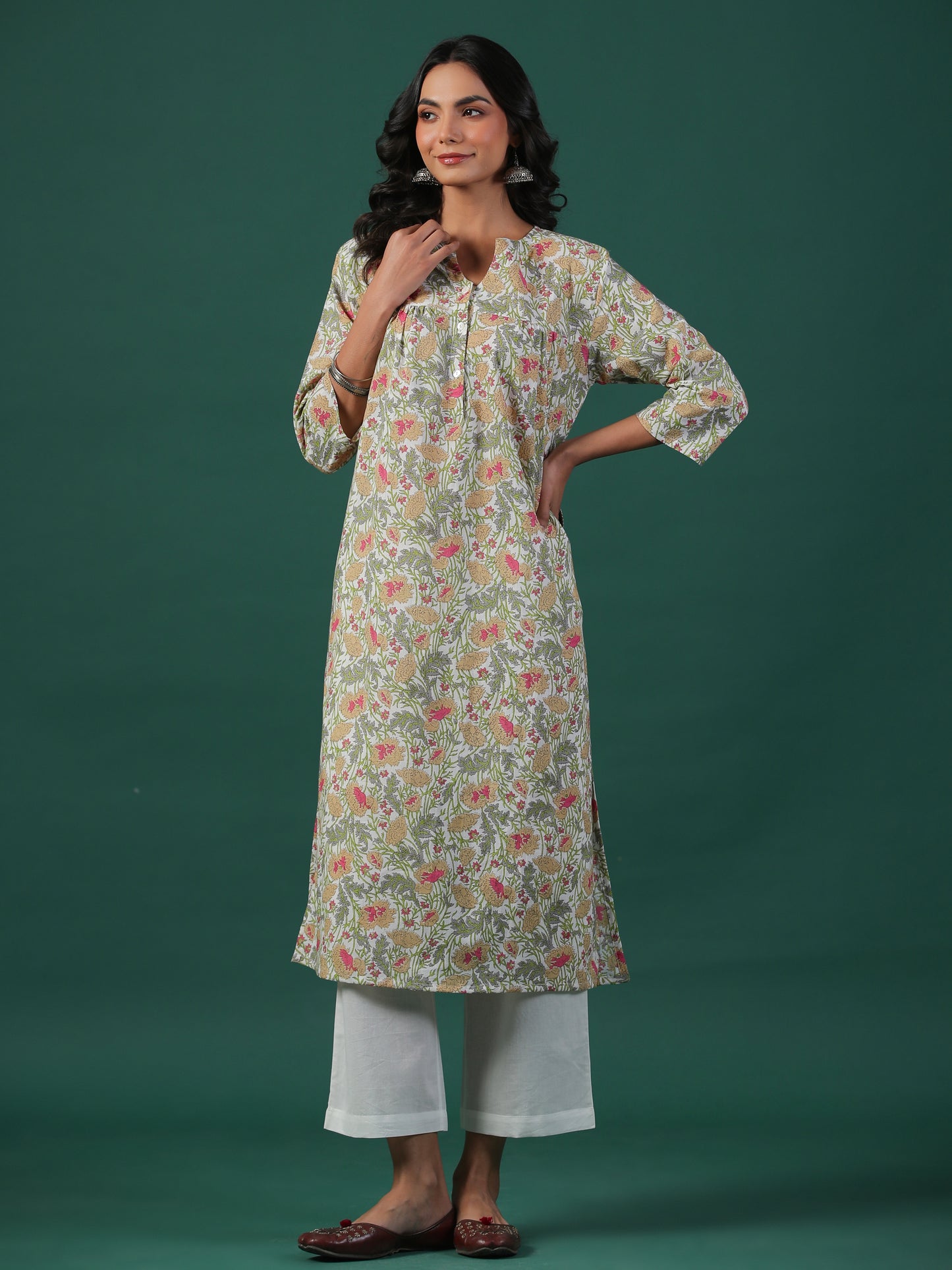 Phool Jaal Kurta