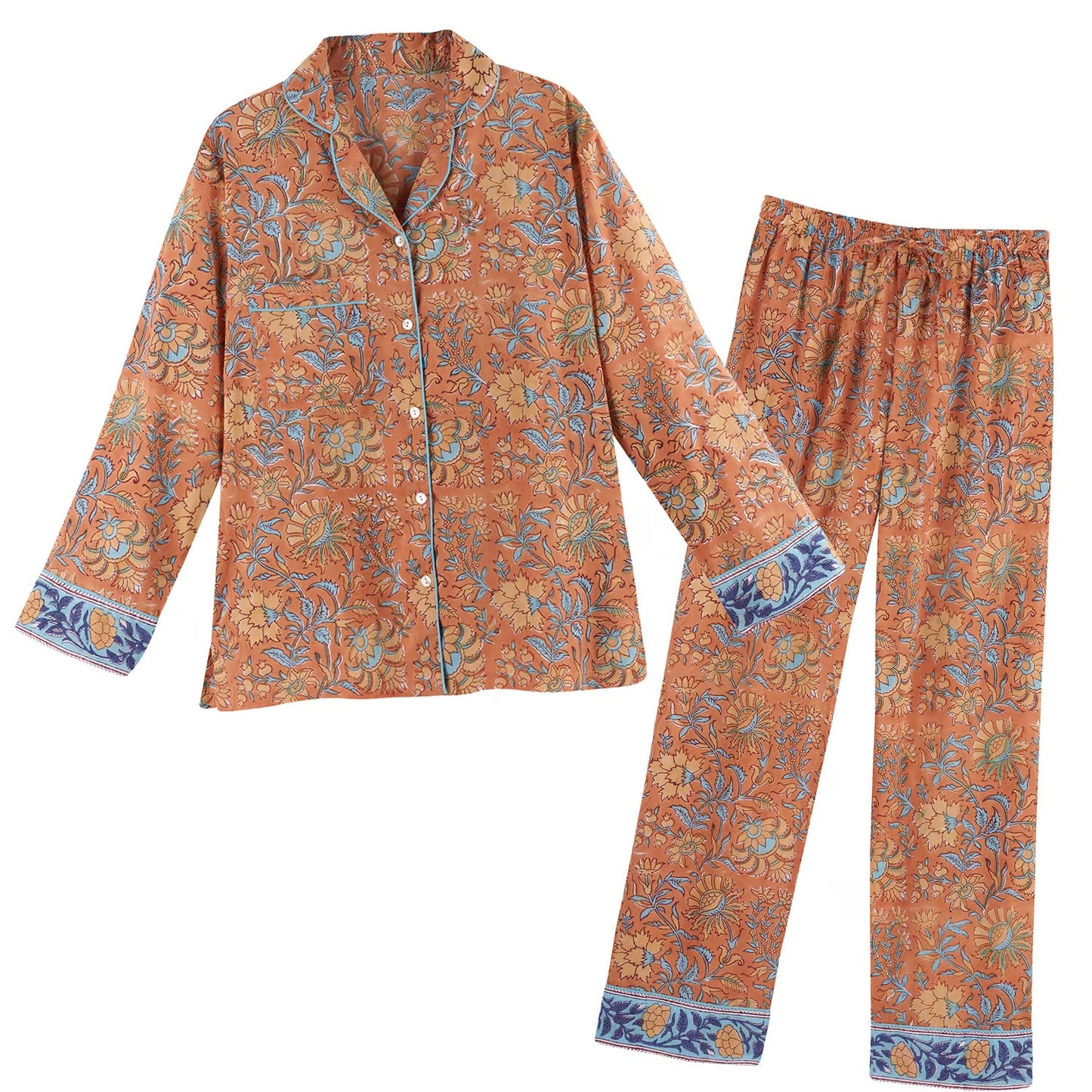 Zinnia Floral Print - Pyjama Set