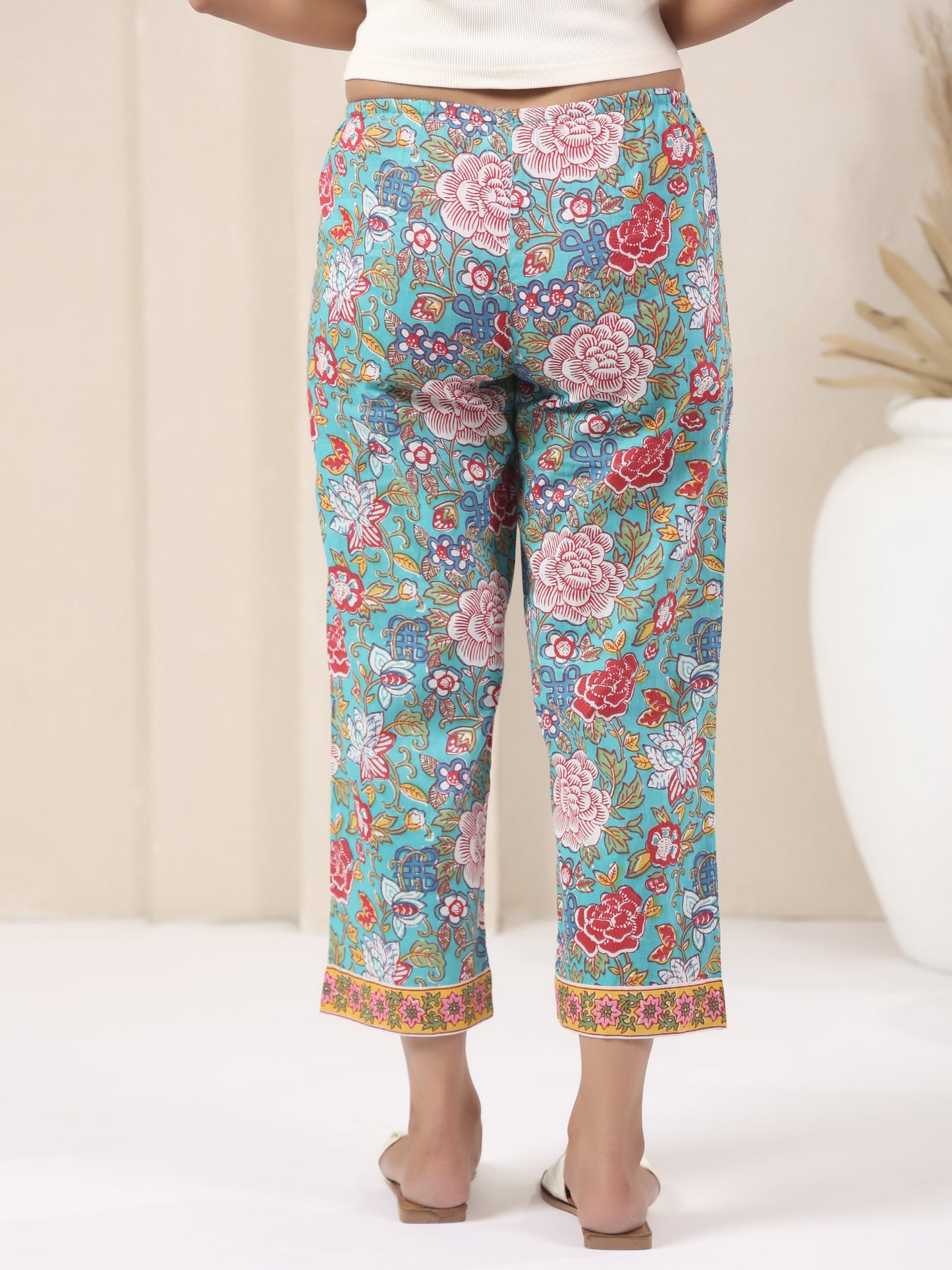 Gardenia Print - Capri Pyjama Only