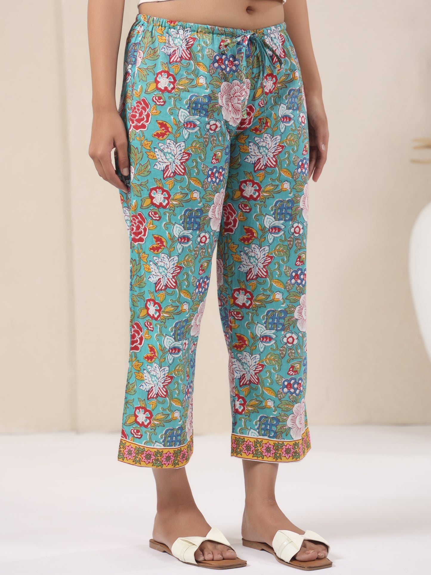 Gardenia Print - Capri Pyjama Only