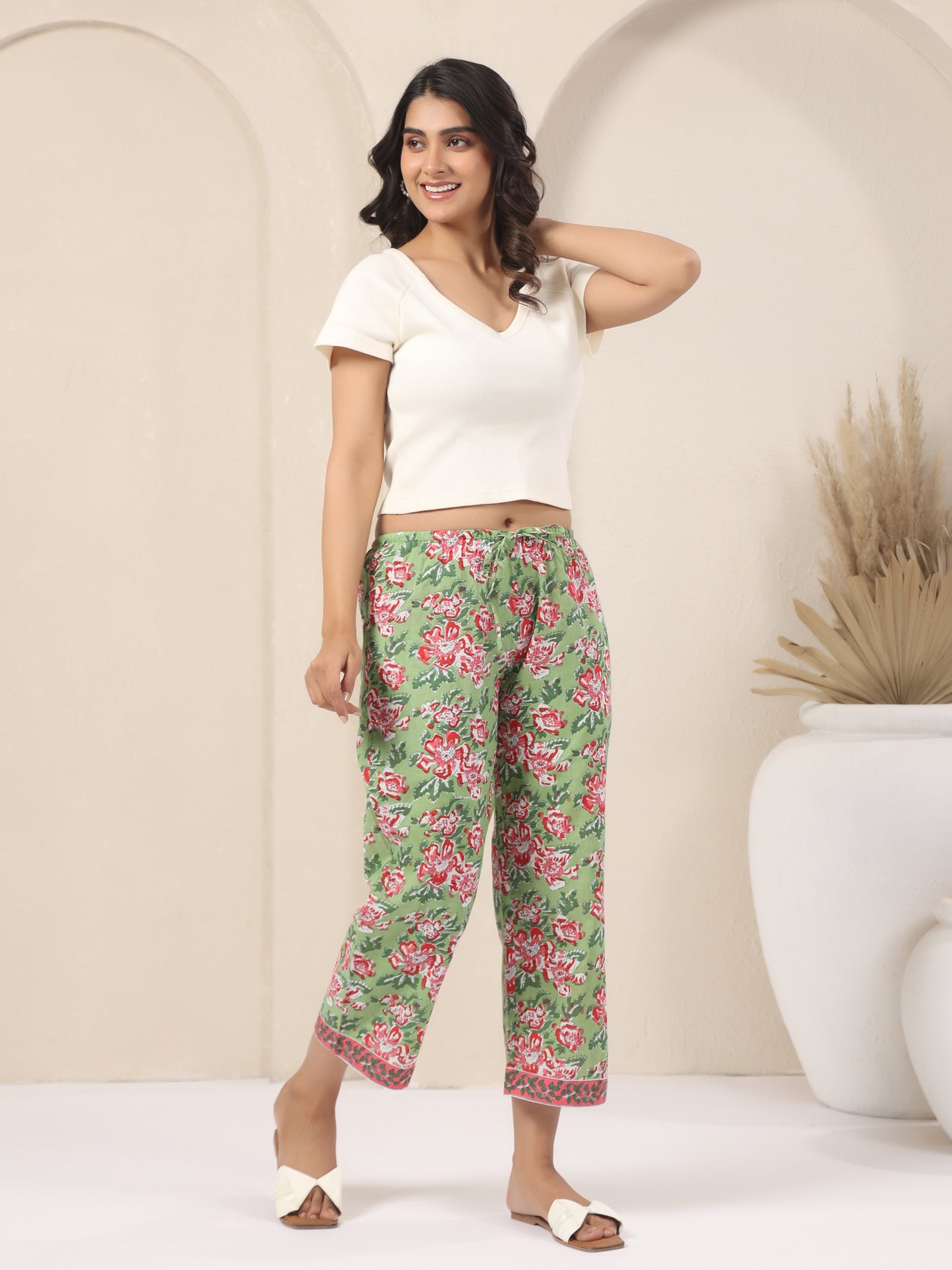 Leah Print - Capri Pyjama