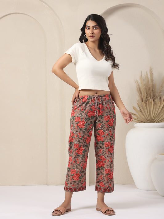 Kira Print - Capri Pyjama Only